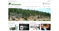 Desktop Screenshot of gruponacimiento.com